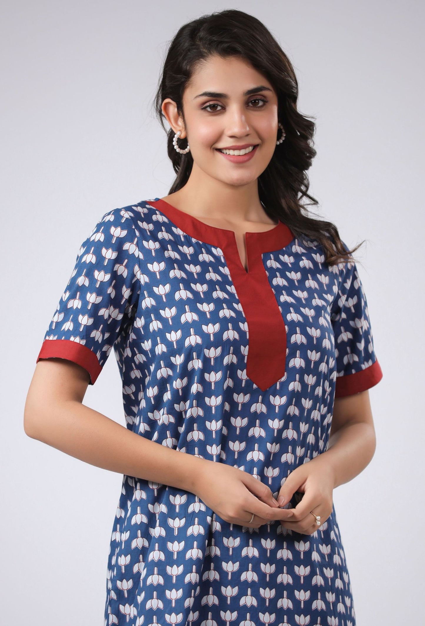 SUSTAINABLE BCI COTTON SERENE SLUMBER NIGHT DRESS