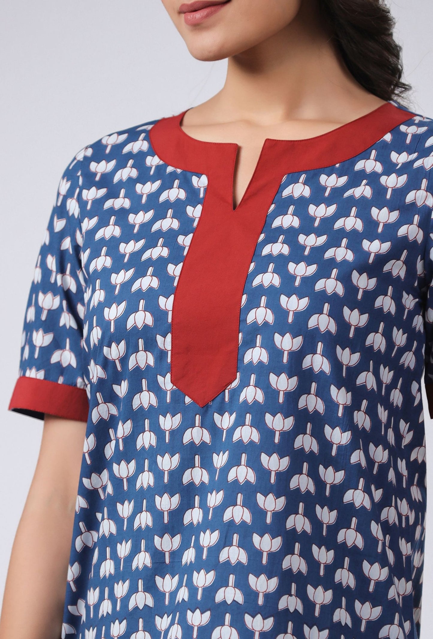 SUSTAINABLE BCI COTTON SERENE SLUMBER NIGHT DRESS